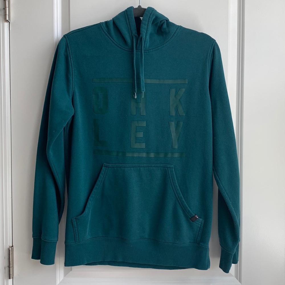 Oakley Emerald Green Logo Hoodie